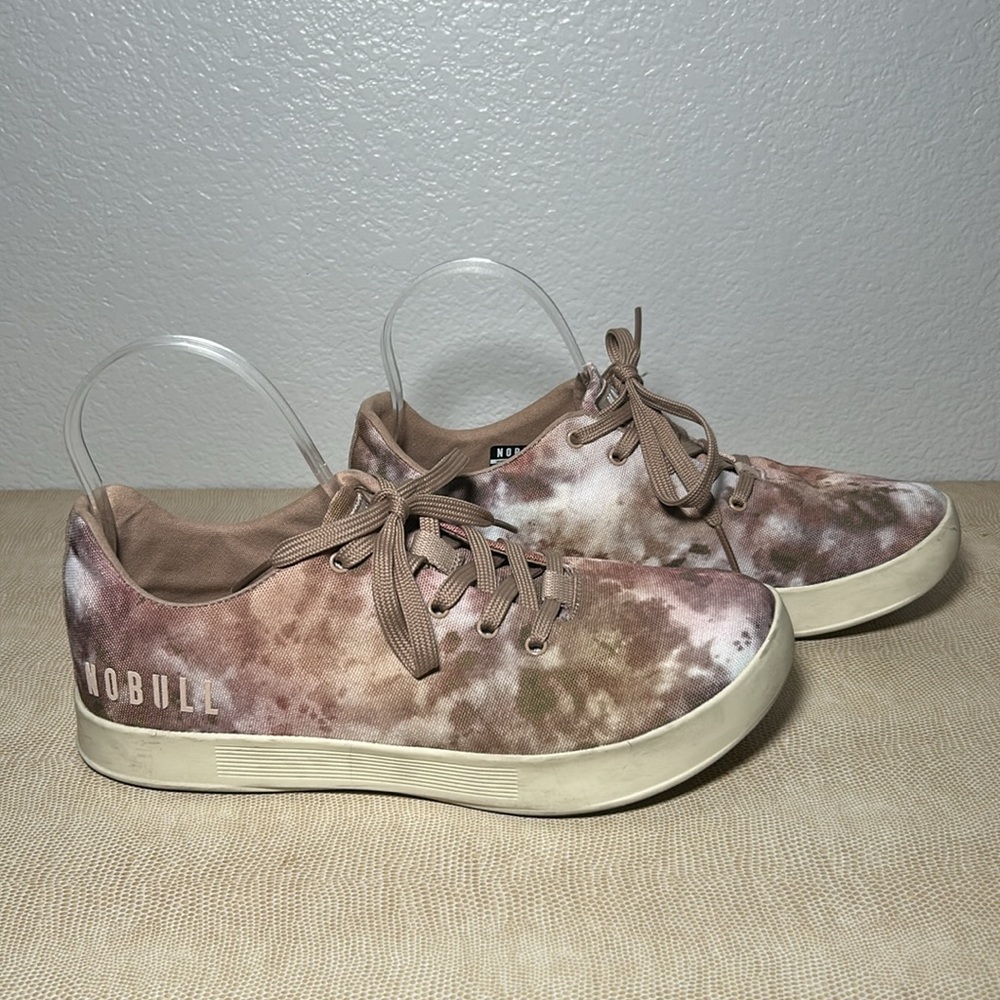 Nobull Women's Tie-Dye Canvas Trainer in Earth Tie-Dye 7.5 - Picture 10 of 16